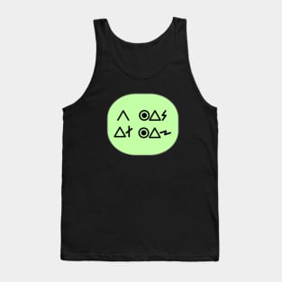 Humans learn trough science Tank Top